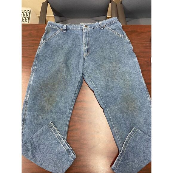 Wrangler Men’s Denim Jeans Size 38x30 - Picture 1 of 5